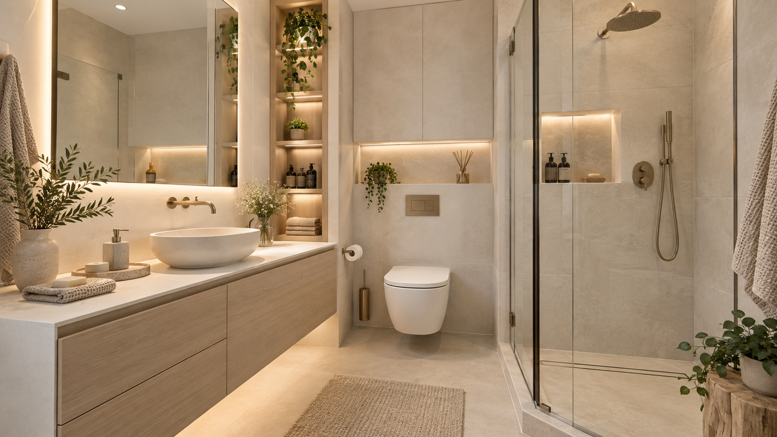 Küçük Banyo Tadilatı: Alan Kazandıran 9 Akıllı Çözüm